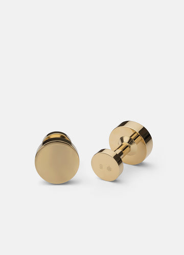 Skultuna Manschettknappar Model 1 Gold Plated