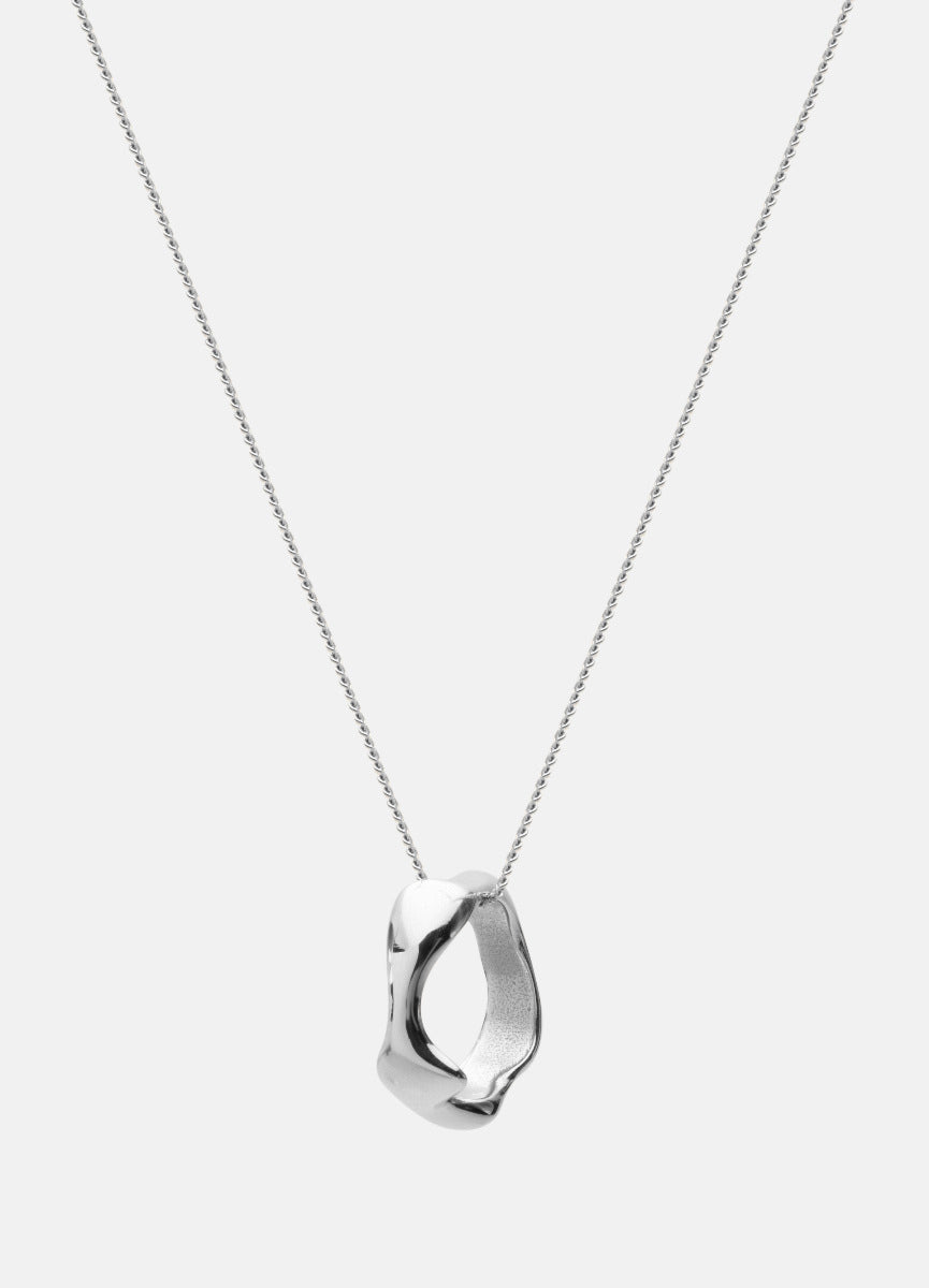 Skultuna Chunky Necklace- Polished Steel