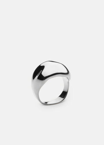 Skultuna Chunky Ring - Polished Steel Small