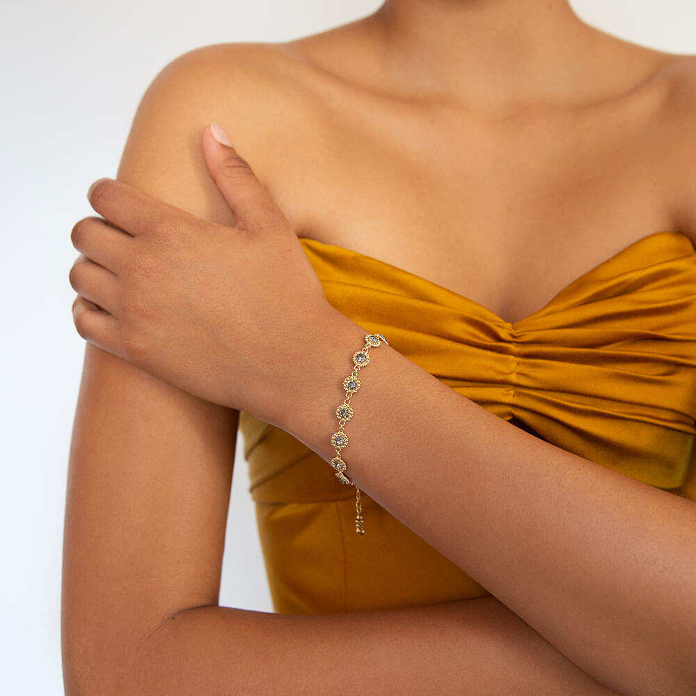 Lily and Rose Petite Kate Bracelet- Black Diamond