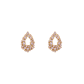 Lily and Rose Petite Alice Earrings- Rose Opal