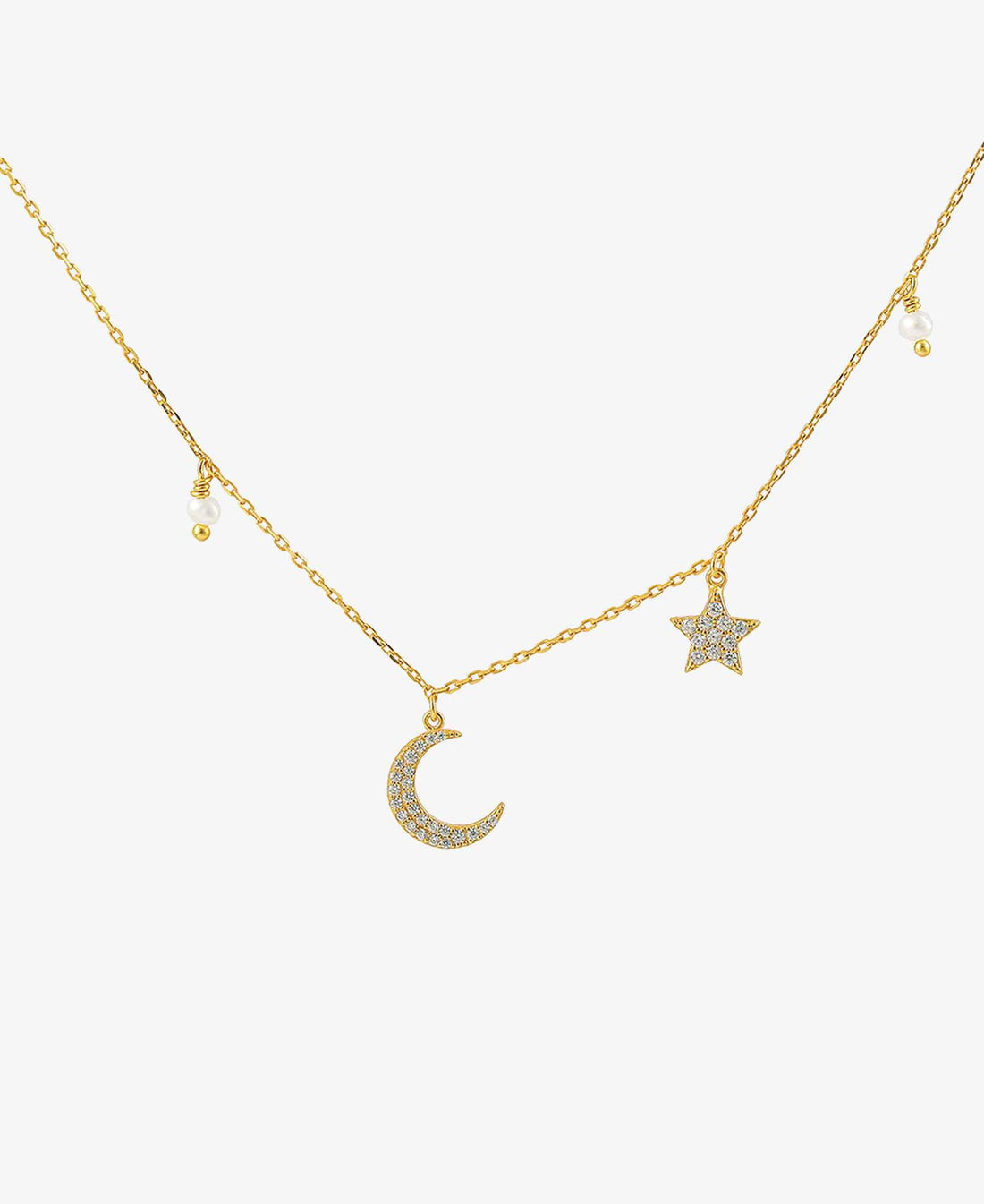 Hultquist Copenhagen Golden Cosmo Necklace