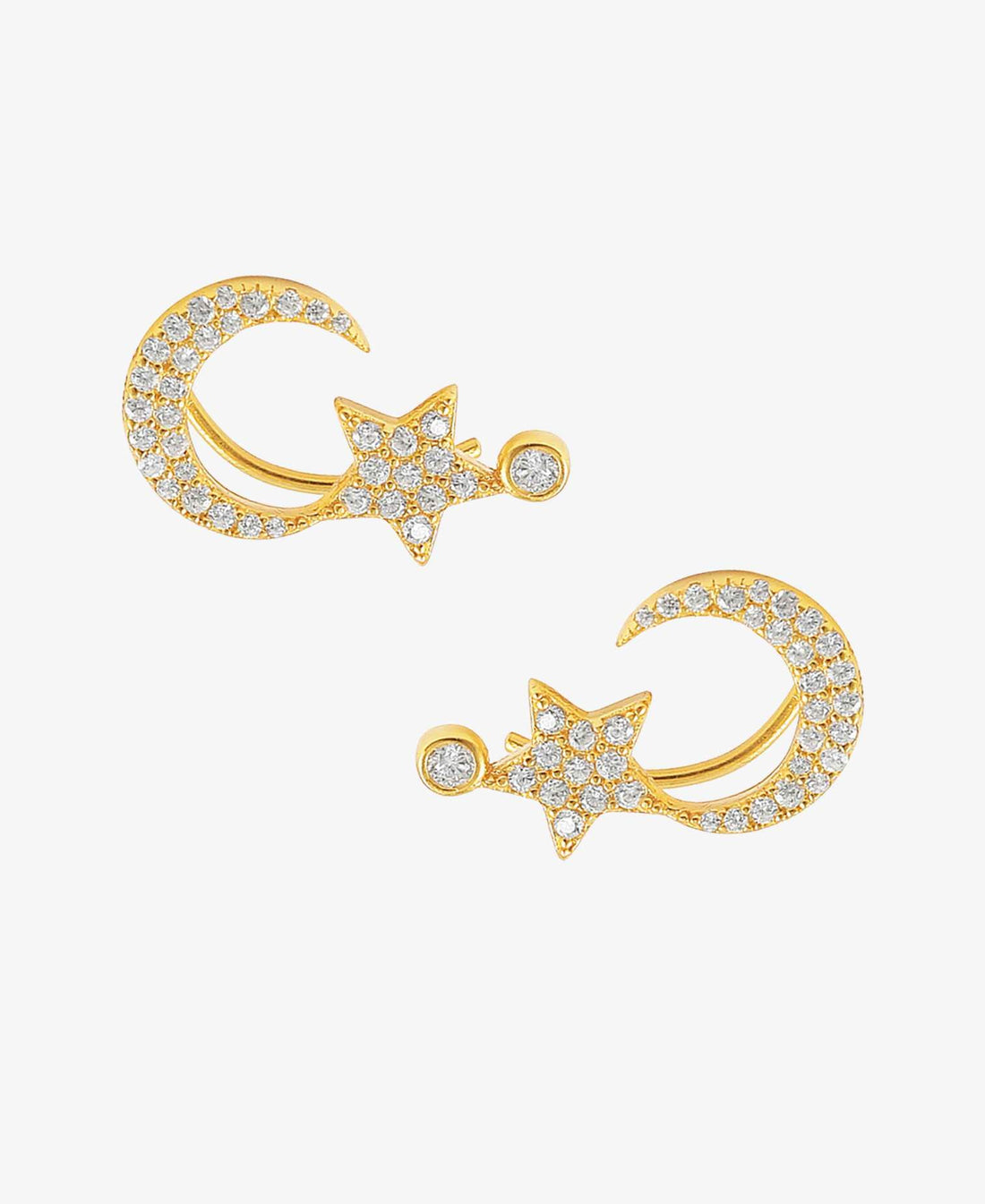 Hultquist Copenhagen Golden Cosmo Earrings