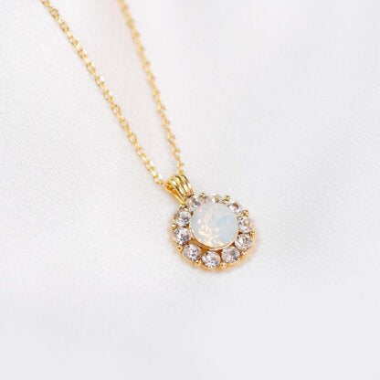 Lily And Rose Sofia Necklace - Ivory Opal