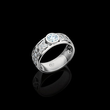 Lars Wallin/Schalins Marry F 0,74 ct 18K Vitguld