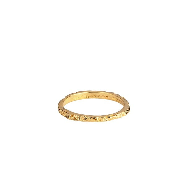 Emma Israelsson Thin Band Ring Gold