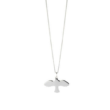 Emma Israelsson Silver Small Dove Necklace