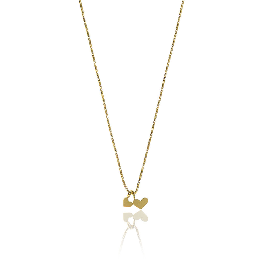 CU Jewellery Love pendant neck 42-47 guld