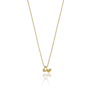 CU Jewellery Love pendant neck 42-47 guld