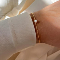 Drakenberg Sjölin Petite Pearl Bracelet Gold