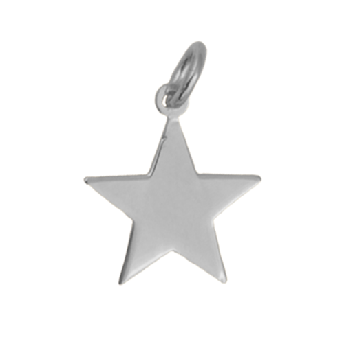 CU Jewellery Letters star silver