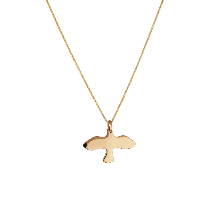 Emma Israelsson 18K Golden Dove Necklace