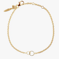 Les-Amis-drop-bracelet-gold