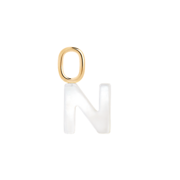 Lucid-letter-charm-maria-black-gold