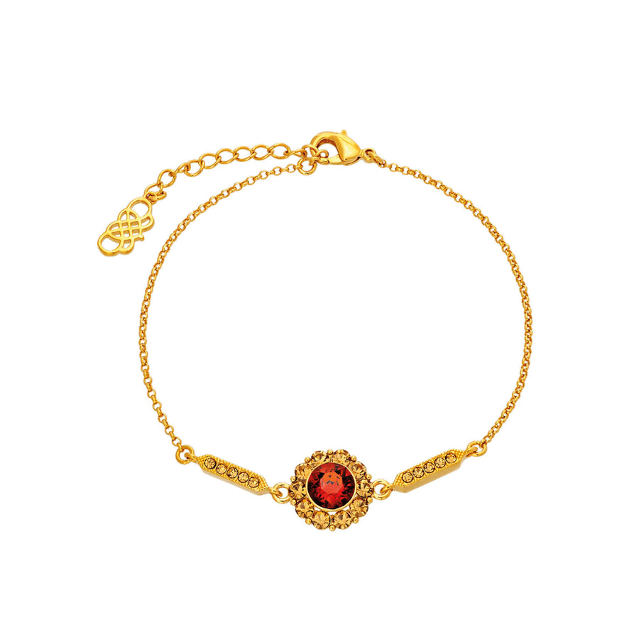 Lily and Rose Miss Sofia Bracelet - Amber (Gold)