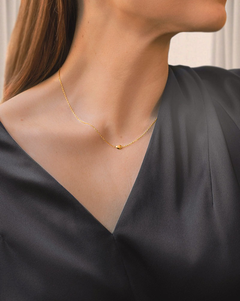 Drakenberg Sjölin Morning Dew Petite Necklace Gold