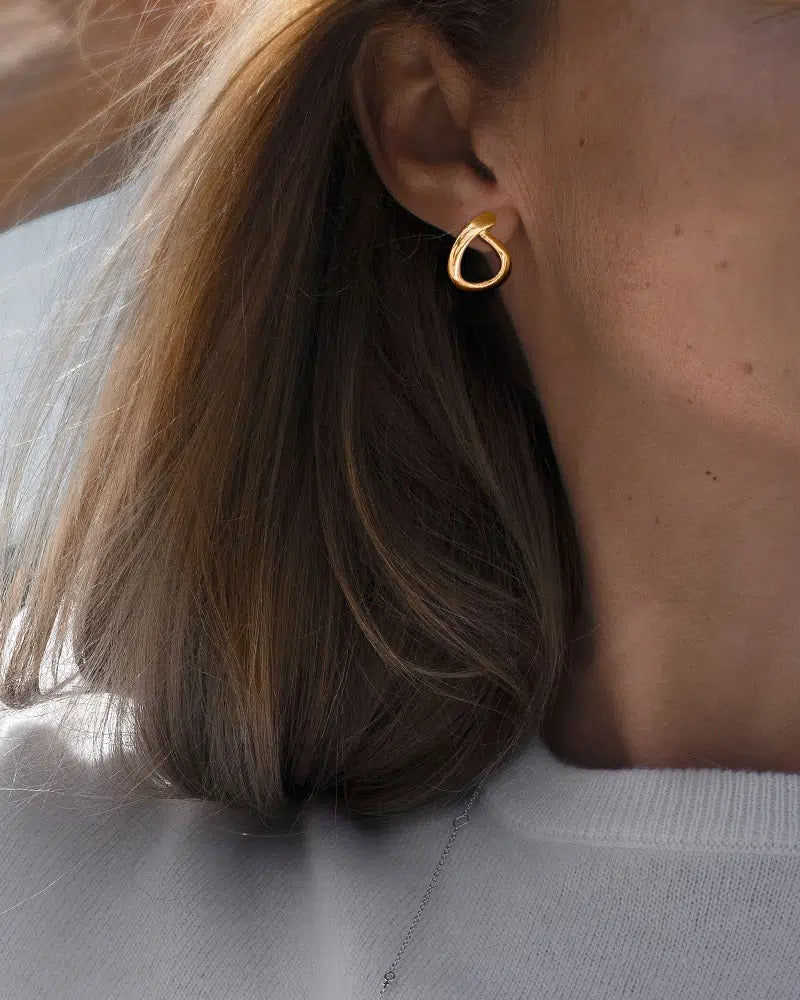 Ocean-small-studs-gold