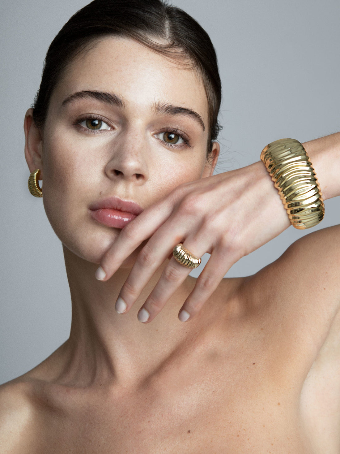 Pantolin Dune hoops gold