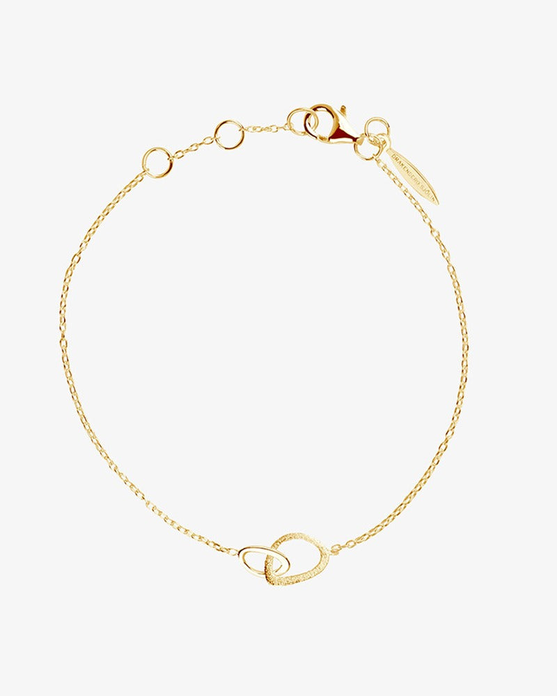 Together-drop-bracelet-gold