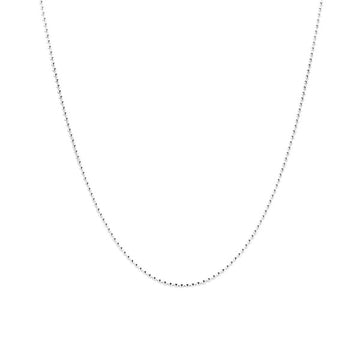 Emma Israelsson Globe Chain Thin Silver