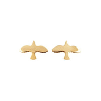 Emma Israelsson Golden Dove Pin Earrings