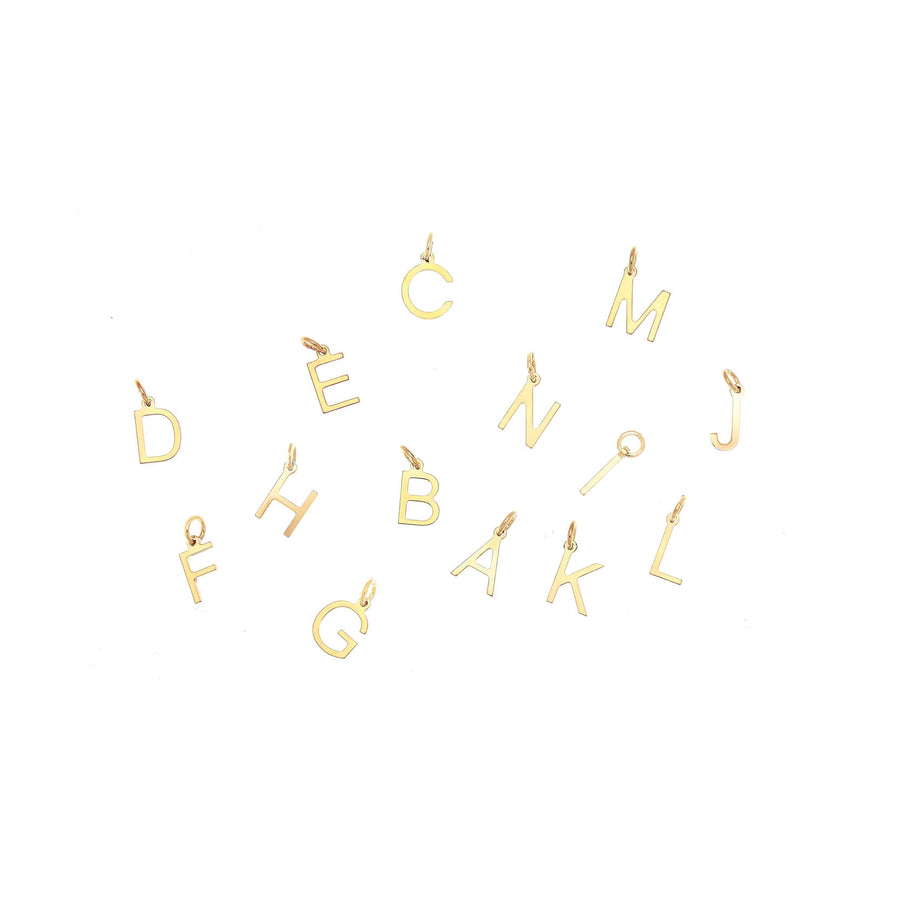 letters-gold-berlock-olika-bokstaver