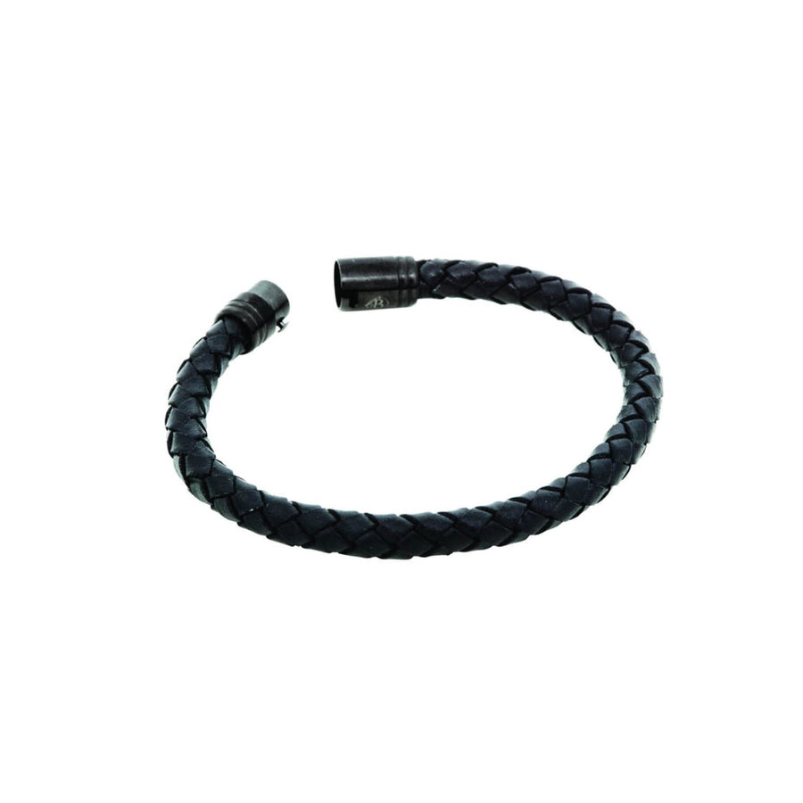 by Billgren Liam Läderarmband - Svart
