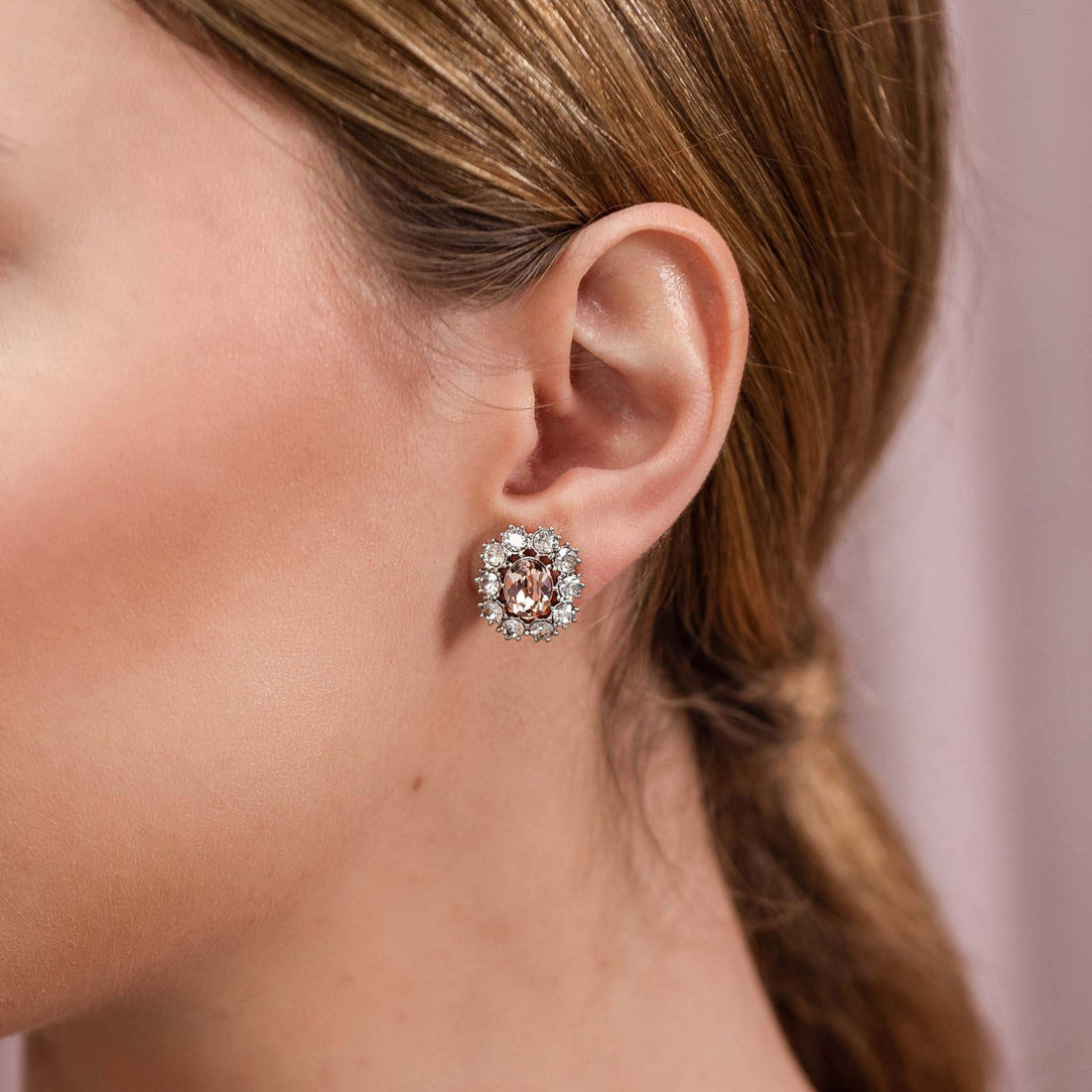 Lily and rose earrings shop