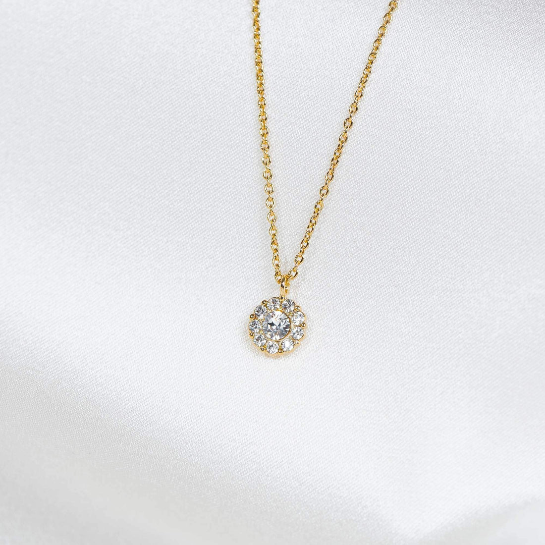 Lily and Rose Petite Miss Sofia Necklace - Crystal (Gold)