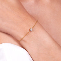 Lily and Rose Petite Miss Sofia Bracelet- Crystal (Gold)