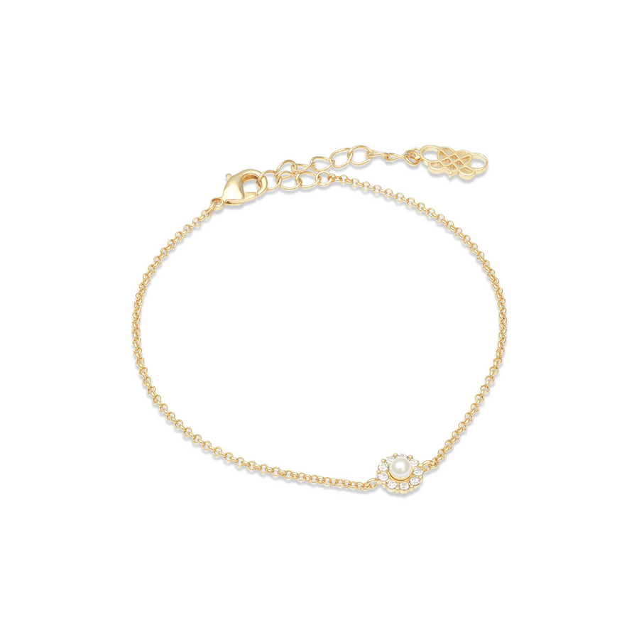 Lily and Rose Petite Miss Sofia Bracelet- Crystal (Gold)