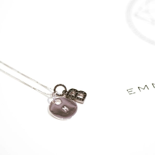 Emma Israelsson Letter Coin Silver