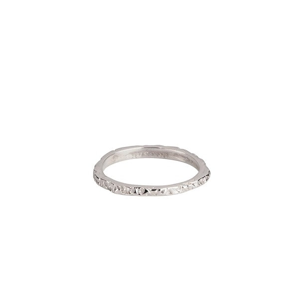 Emma Israelsson Thin Band Ring Silver